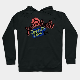 Agriculture Graffiti Graphic - "Red Barn Century Farm" Hoodie